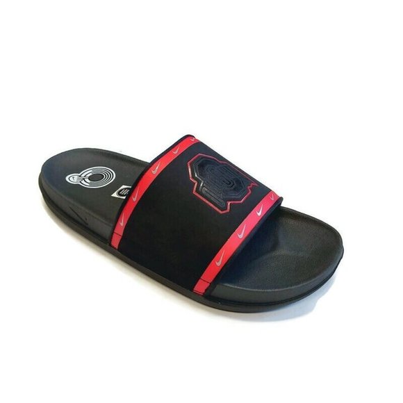 Nike Other - Nike Offcourt Slide Sandal Mens Size 9 Ohio State Buckeyes Cushioned Strap